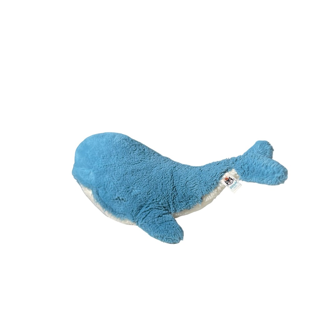 Jellycat Sullivan Sperm Whale Blue White Plush Stuffed Animal Toy 14 Inch